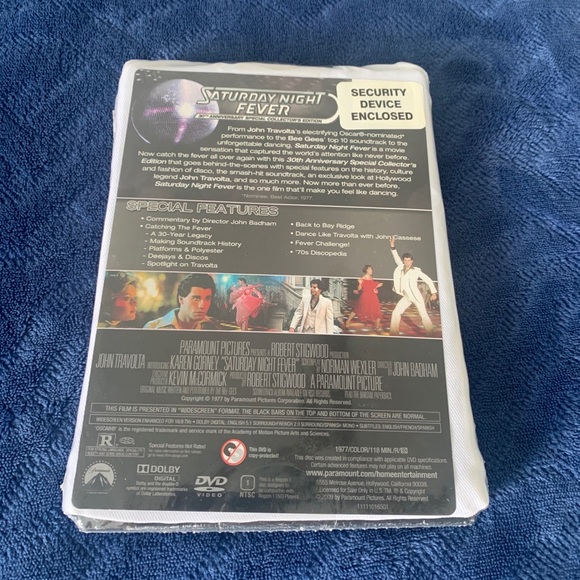 Saturday Night Fever SEALED 30th Anniversary Sp Collectors Edtion Edition DVD - Picture 2 of 3